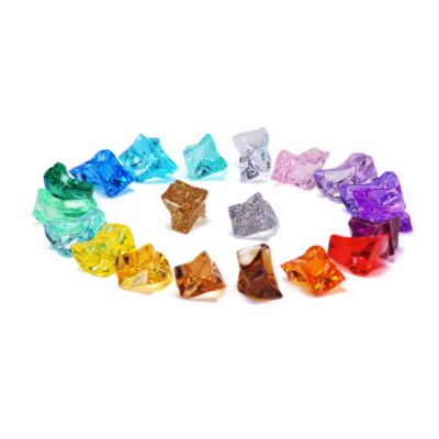 Legesteine 4 Elemente Feuer, Wasser, Erde, Luft, 500-tlg.