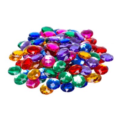 Funkelsteine Midi Ø 3 cm, 144-tlg.