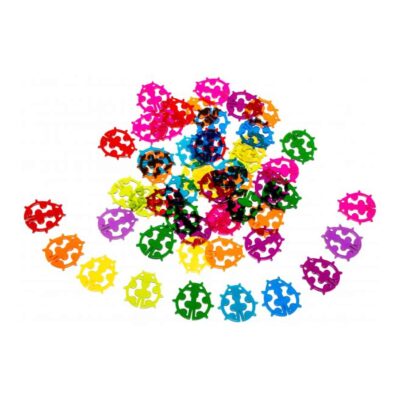 Acrylformen Regenbogen-Käferchen, 50-tlg.