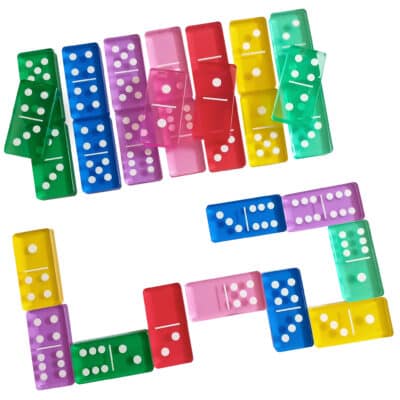 Acrylformen "Domino" 28tlg.