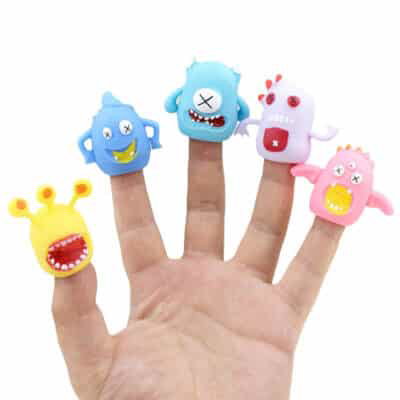 Fingerpüppchen "Kleine Monster" 5tlg.