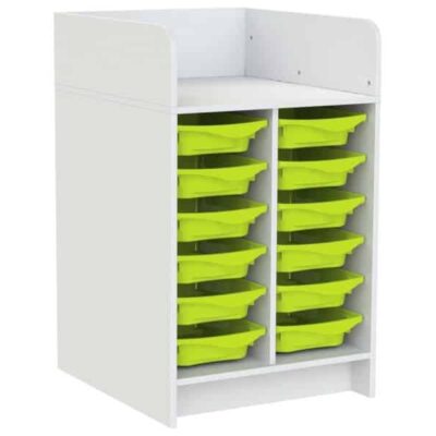 Wickelkommode KAZEO 70 cm 12 Stopperschienen einfach