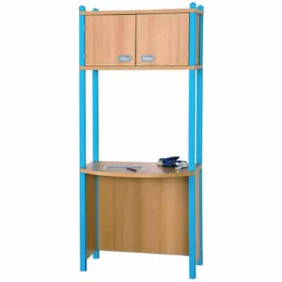 Stollen-Erzieherplatz ohne Dach, oben 2 Türen