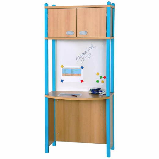 8218 ERP3-1 Erzieherarbeitsplatz, oben 2 Türen - 8218 ERP3 1