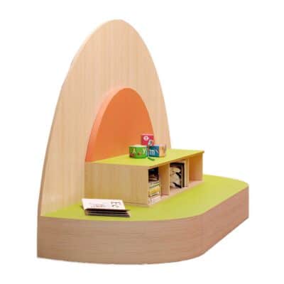 Podestanlage Lesestrecke