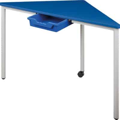 Pythagoras Dreiecktisch Melamin mit Ergo Tray Box