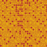 1-133 Gelb-Rot gemustert