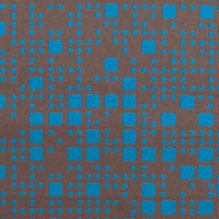 Sessel mit Armlehne und Polsterauflage - bezugstoff gemustert 1 160 braun