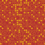 1-33 Rot-Gelb gemustert