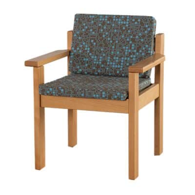 Sessel mit Armlehne und Polsterauflage