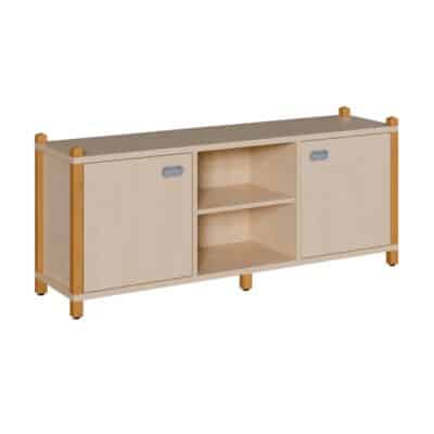 Stollen-Raumteilerschrank, dreiteilig