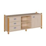 Stollen-Raumteilerschrank, dreiteilig - 1606 055 00 1