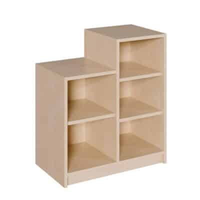 Korpusregal "SideStep", beidseitig Regale