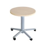Beistelltisch mit Fußkreuz und Gasfeder, höhenverstellbar 72-110 cm - B TE D60 1