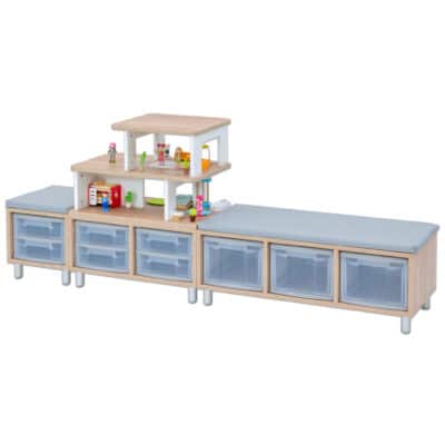 Regalkombination, Puppenhaus