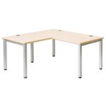 Flexeo® Schreibtisch (Breite 160 cm) mit Anbau - Flexeo Schreibtisch Breite 160 cm mit Anbau 845078 a ZN