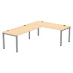 Flexeo® Schreibtisch (Breite 180 cm) mit Anbau - Flexeo Schreibtisch Breite 180 cm mit Anbau 845079 a ZN
