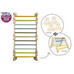 Kletterdreieck-Sprossenwand 2in1 „Adventure“ - Groß (12625 01 kletterdreieck sprossenwand 2in1 adventure small foot top10 baby kind 2025)