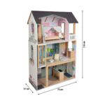 Puppenhaus Traumvilla XL - 12730 70 puppenhaus traumvilla xl small foot size skizze