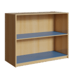 Regal aus feuerhemmendem Material mit 1 Zwischenboden für Schulranzen-Trolleys - KLR TR 8B 1