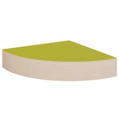 Linoleum-Eckpodest Viertelkreis 150x150 cm