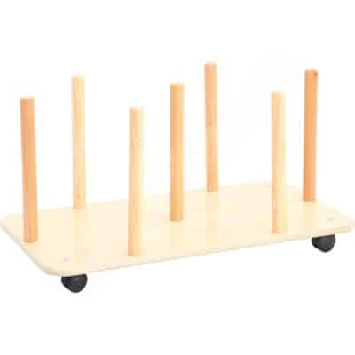 Mobiler Ständer für 20 Sitzkissen (Breite bis 35 cm)