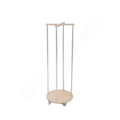 Mobiler Ständer für runde Sitzkissen