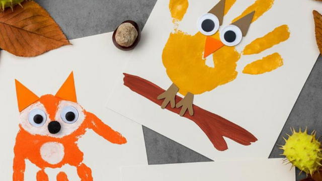 10 DIY Ideen für Herbstbasteleien im Kindergarten