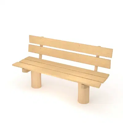Bank mit Lehne aus Akazienholz – ROBINIA RB1390