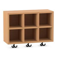 Flexeo® Garderoben-Hängeregal „Armadio“, Breite 60 cm, Tiefe 23 cm – Bild 18