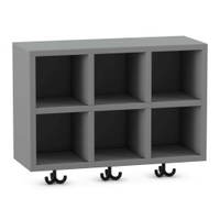 Flexeo® Garderoben-Hängeregal „Armadio“, Breite 60 cm, Tiefe 23 cm – Bild 4