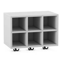 Flexeo® Garderoben-Hängeregal „Armadio“, Breite 60 cm, Tiefe 35 cm – Bild 36
