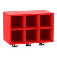 Flexeo® Garderoben-Hängeregal „Armadio“, Breite 60 cm, Tiefe 35 cm – Bild 32