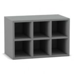 Flexeo® Garderoben-Hängeregal „Armadio“, Breite 60 cm, Tiefe 35 cm - 809186V0039 P01
