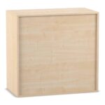 Flexeo® Rollladen-Aufsatzschrank, 3 Fächer, Breite 94,4 cm - 814007V0006 P03