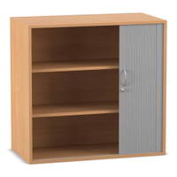 Flexeo® Rollladen-Aufsatzschrank, 3 Fächer, Breite 94,4 cm – Bild 24