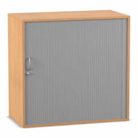 Flexeo® Rollladen-Aufsatzschrank, 3 Fächer, Breite 94,4 cm – Bild 23