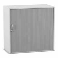Flexeo® Rollladen-Aufsatzschrank, 3 Fächer, Breite 94,4 cm – Bild 11