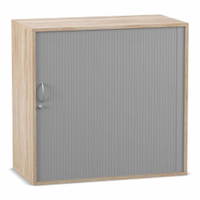Flexeo® Rollladen-Aufsatzschrank, 3 Fächer, Breite 94,4 cm – Bild 29