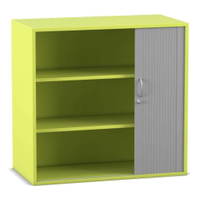 Flexeo® Rollladen-Aufsatzschrank, 3 Fächer, Breite 94,4 cm – Bild 21
