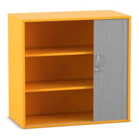 Flexeo® Rollladen-Aufsatzschrank, 3 Fächer, Breite 94,4 cm – Bild 33