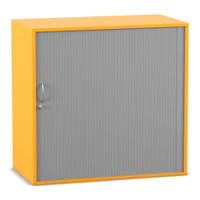 Flexeo® Rollladen-Aufsatzschrank, 3 Fächer, Breite 94,4 cm – Bild 32