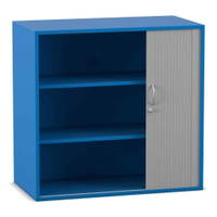 Flexeo® Rollladen-Aufsatzschrank, 3 Fächer, Breite 94,4 cm – Bild 9