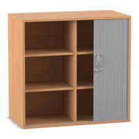 Flexeo® Rollladen-Aufsatzschrank, 6 Fächer, Breite 94,4 cm – Bild 11