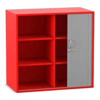 Flexeo® Rollladen-Aufsatzschrank, 6 Fächer, Breite 94,4 cm – Bild 20