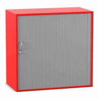 Flexeo® Rollladen-Aufsatzschrank, 6 Fächer, Breite 94,4 cm – Bild 21