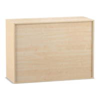 Flexeo® Rollladen-Aufsatzschrank, 6 Fächer, Breite: 126,4 cm – Bild 31