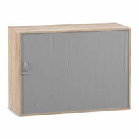 Flexeo® Rollladen-Aufsatzschrank, 6 Fächer, Breite: 126,4 cm – Bild 6