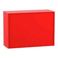 Flexeo® Rollladen-Aufsatzschrank, 6 Fächer, Breite: 126,4 cm – Bild 22