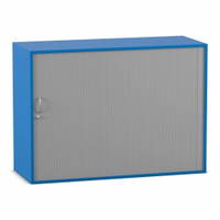 Flexeo® Rollladen-Aufsatzschrank, 6 Fächer, Breite: 126,4 cm – Bild 27